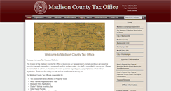 Desktop Screenshot of madisontax.org